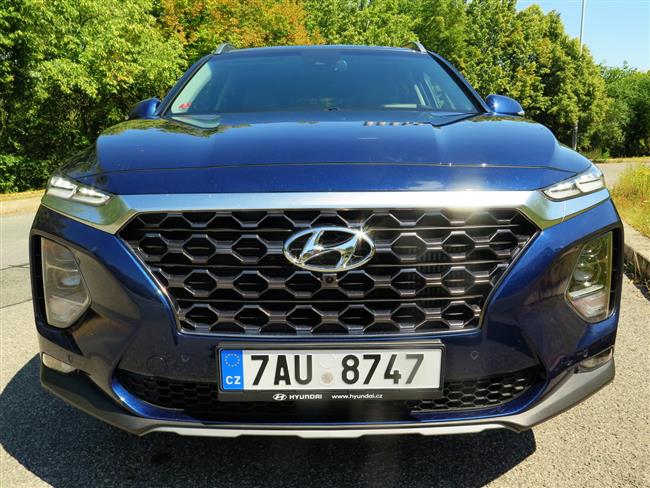 Test velkho SUV Hyundai Santa Fe s 2,2 CRDi automat v sedmimstnm proveden