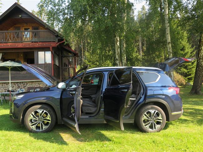 Test velkho SUV Hyundai Santa Fe s 2,2 CRDi automat v sedmimstnm proveden