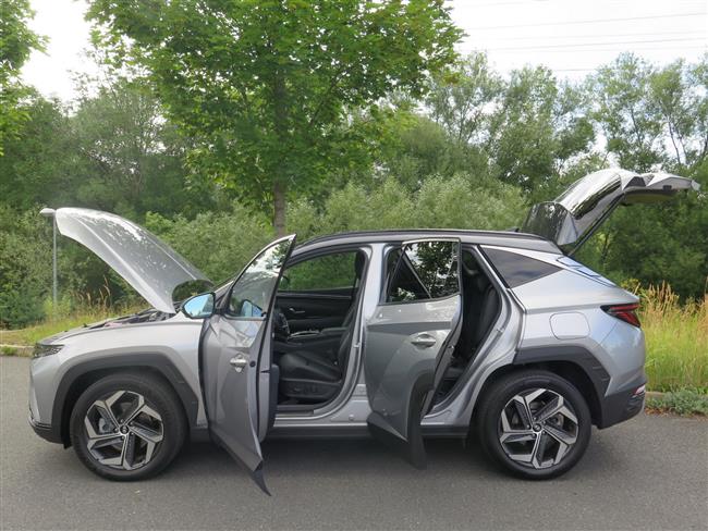 Test Hyundai Tucson s 1,6 benzínem hybrid předokolka
