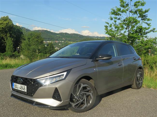 Test Hyundai i20 třetí generace mild hybrid s motorem 1,0 Turbo s automatem