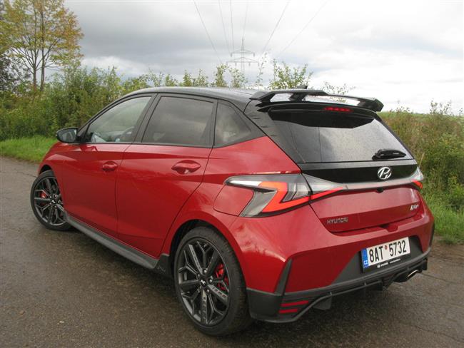 Test Hyundai i20 N sportovn verze s motorem 1,6 Turbo s manulem
