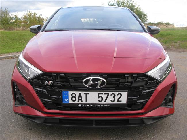 Test Hyundai i20 N sportovn verze s motorem 1,6 Turbo s manulem