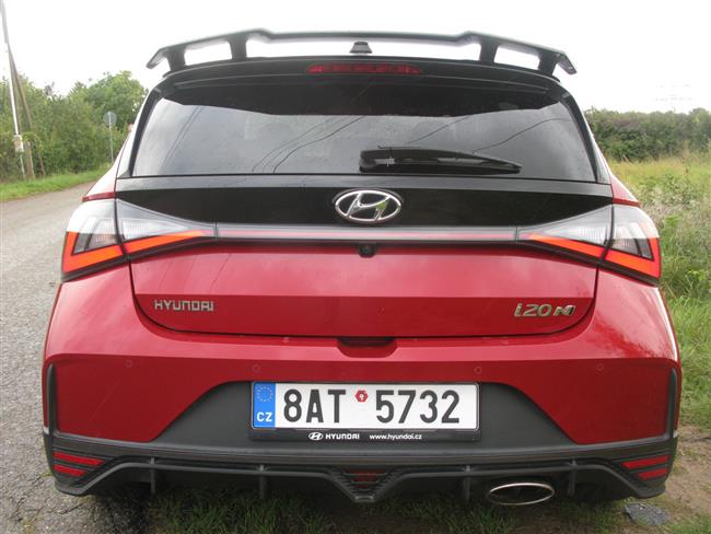 Test Hyundai i20 N sportovn verze s motorem 1,6 Turbo s manulem