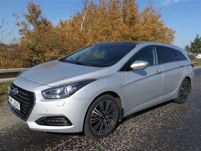 Největší kombi Hyundai - i40 s motorem 1,7 D s automatem