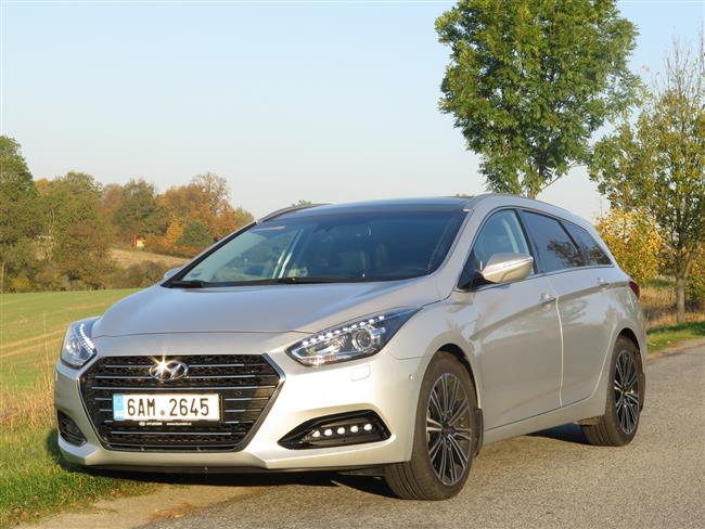 Největší kombi Hyundai - i40 s motorem 1,7 D s automatem