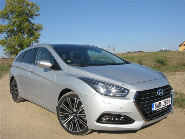 Největší kombi Hyundai - i40 s motorem 1,7 D s automatem