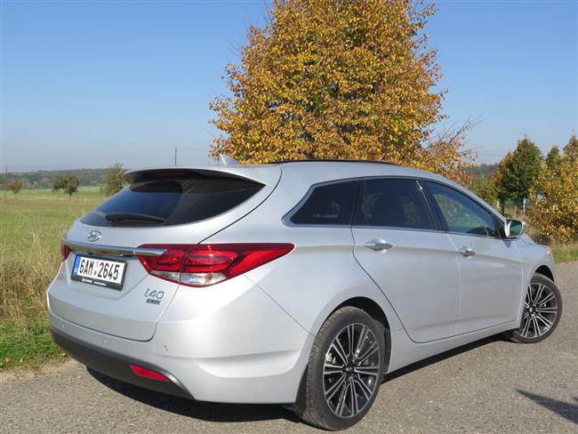 Největší kombi Hyundai - i40 s motorem 1,7 D s automatem
