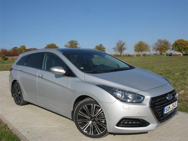 Největší kombi Hyundai - i40 s motorem 1,7 D s automatem