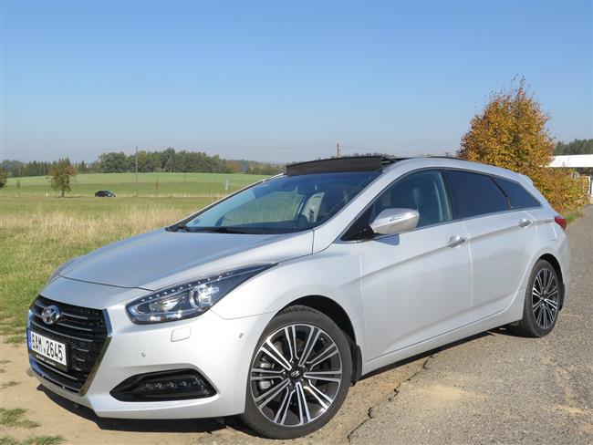 Největší kombi Hyundai - i40 s motorem 1,7 D s automatem