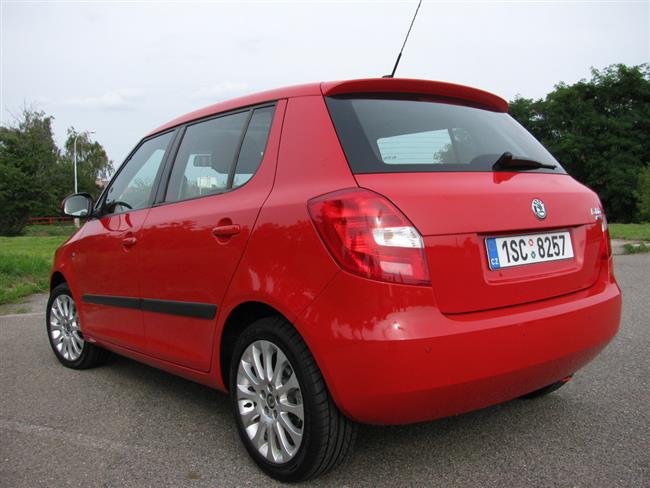 Test modernizované Fabie s novým motorem 1,6 TDI