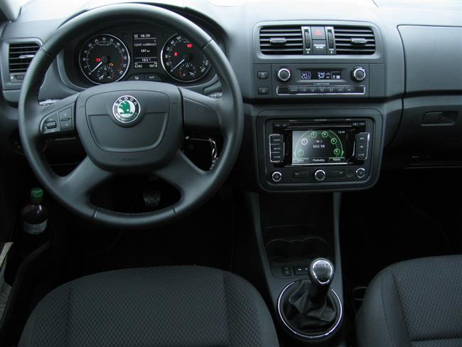 Test modernizované Fabie s novým motorem 1,6 TDI