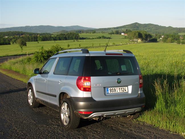 Redakn test Yeti s nejsilnjm benznovm motorem 1,8 TSI