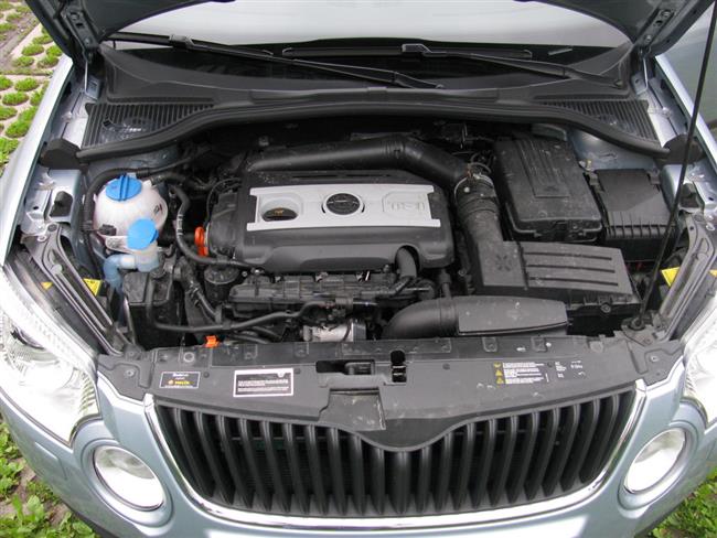 Redakční test Yeti s nejsilnějším benzínovým motorem 1,8 TSI