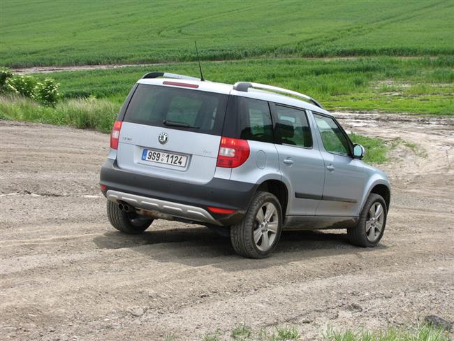 Redakn test Yeti s nejsilnjm benznovm motorem 1,8 TSI