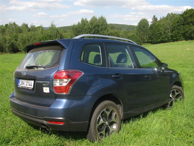 Test Subaru Forester se silnm benznovm turbomotorem a automatickou pevodovkou CVT