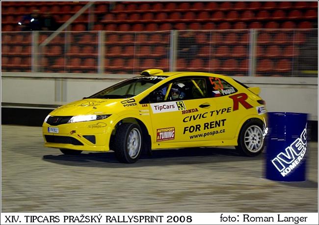 XV. Tipcars Prask rallysprint oekv 60 posdek: Start ji dnes v podveer !!