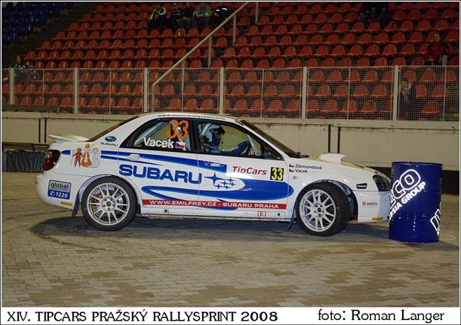 Pi Mikul rallye ve Sluovicch se Jaromr Tomatk posad do Subaru Impreza WRC !!!