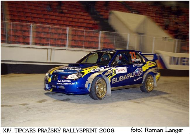 XV. Tipcars Prask rallysprint oekv 60 posdek: Start ji dnes v podveer !!