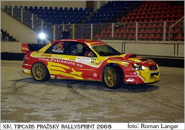 XV. Tipcars Prask rallysprint oekv 60 posdek: Start ji dnes v podveer !!