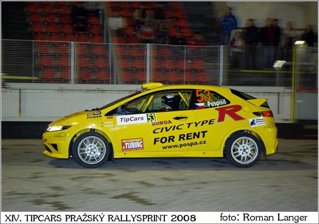TipCars Rallysprint Praha 2008, foto Roman Langer