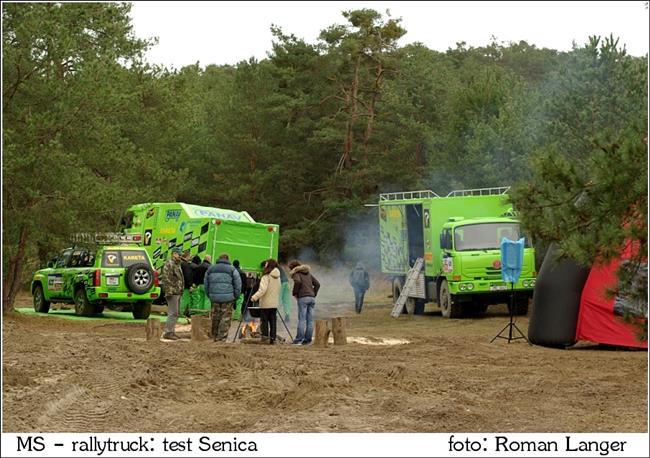 MS RALLY TRUCK team testoval v psku na lednov Dakar 2009. I FOTO !!