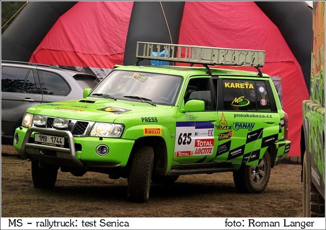 MS RALLY TRUCK team testoval v psku na lednov Dakar 2009. I FOTO !!