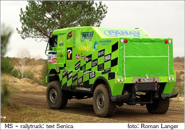 Zvren ppravy MS rally truck tmu a Marka Spaila ped odjezdem na Dakar