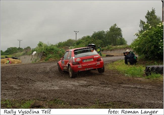 Divck msta na trati sobotn Rallye Vysoina