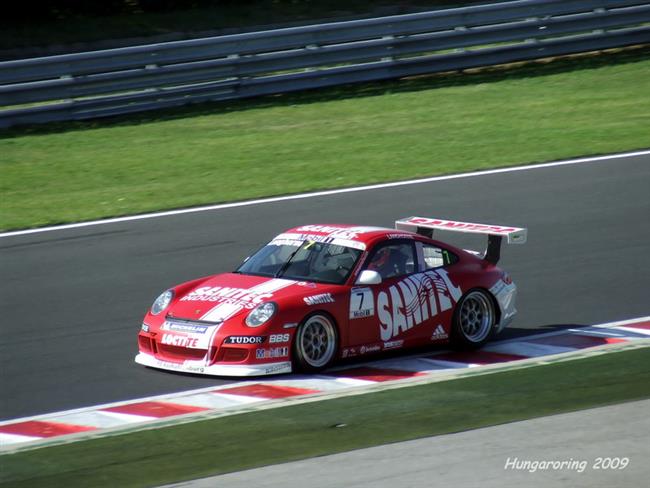 Hungaroring 2009 a zvody Porsche cupu, foto J.