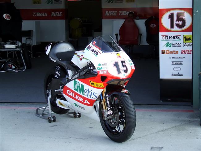 Moto GP 2009  v Brn : Domc zvod Abajovi  nevyel,  padl v prvn zatce