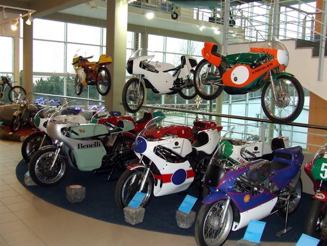 Motorky v TM v Brně, podzim 2009, foto  Jaroslav Mareček