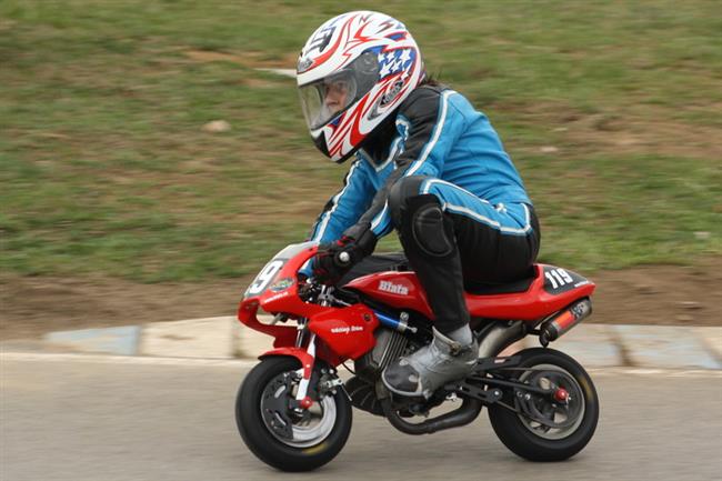 Minibike na Masarykově okruhu