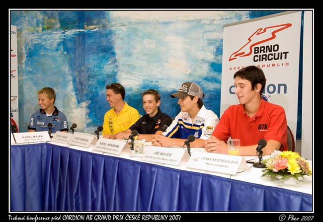 Tiskov konference ke Grand Prix Brno 2007