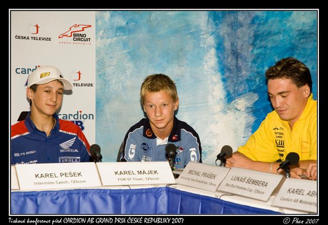 Tiskov konference ke Grand Prix Brno 2007