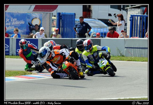 ME Minibike Brno 2008 - nedle 27.7. - tdy Senior