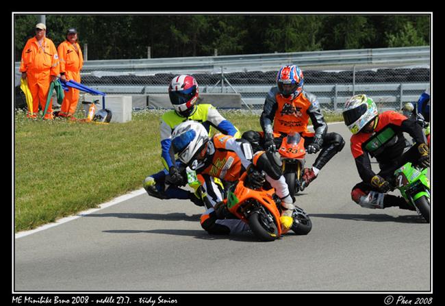 ME Minibike Brno 2008 - nedle 27.7. - tdy Senior