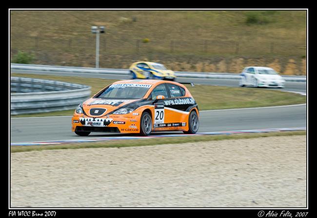 Sobotní FIA WTCC Brno