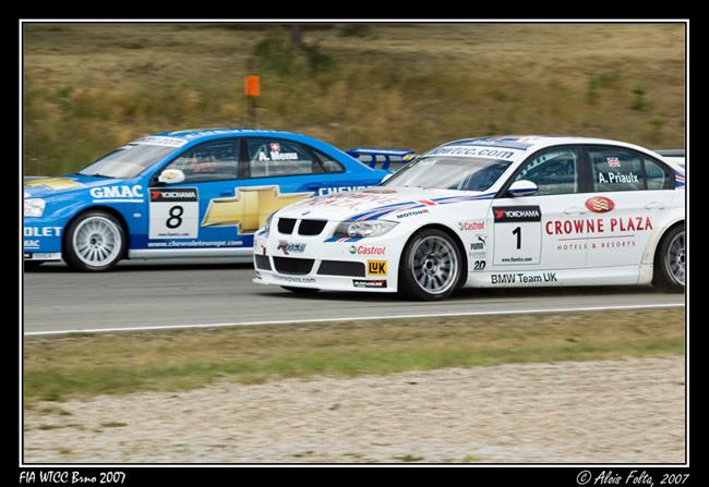 Sobotní FIA WTCC Brno
