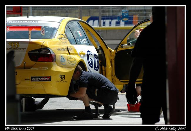 Sobotní FIA WTCC Brno