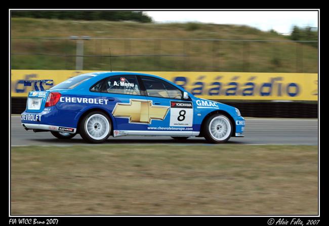 Sobotní FIA WTCC Brno