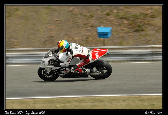 SuperStock 1000 na SuperBike Brno 2007