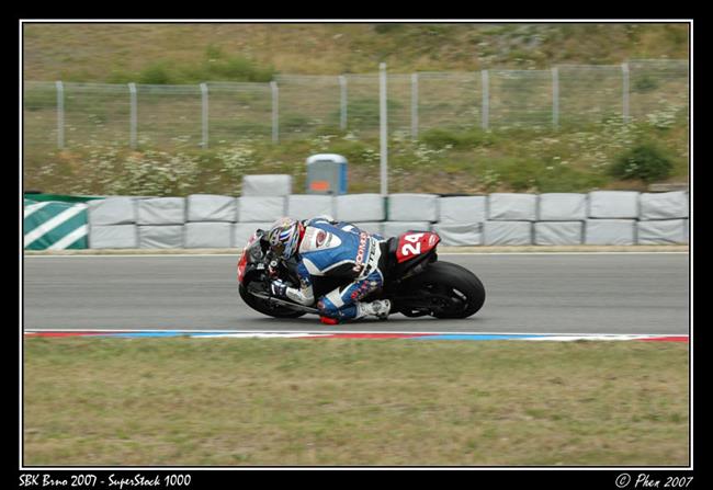 SuperStock 1000 na SuperBike Brno 2007