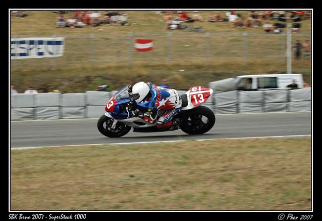 SuperStock 1000 na SuperBike Brno 2007