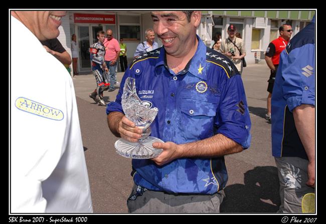 SuperStock 1000 na SuperBike Brno 2007