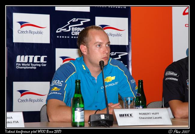 Tiskov konference ped WTCC Brno 2007