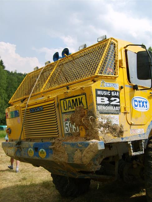 TruckTrial na rani ve Vrnov u Sokolova