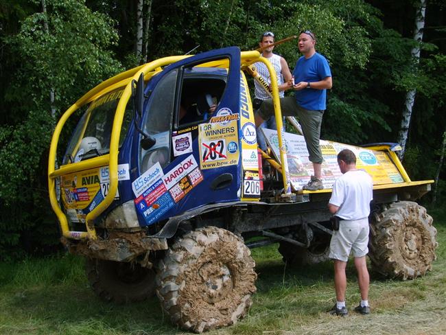 TruckTrial na rani ve Vrnov u Sokolova