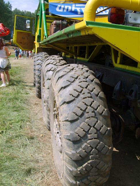 TruckTrial na rani ve Vrnov u Sokolova