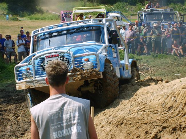 TruckTrial na rani ve Vrnov u Sokolova