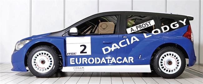 Novinka Dacia Lodgy Glace Andros Trophy 2012